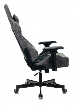 Кресло игровое Бюрократ VIKING 7 KNIGHT B FABRIC черный в Кургане - kurgan.ok-mebel.com | фото 2