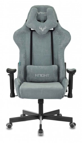 Кресло игровое Бюрократ VIKING KNIGHT LT28 FABRIC серо-голубой в Кургане - kurgan.ok-mebel.com | фото 3