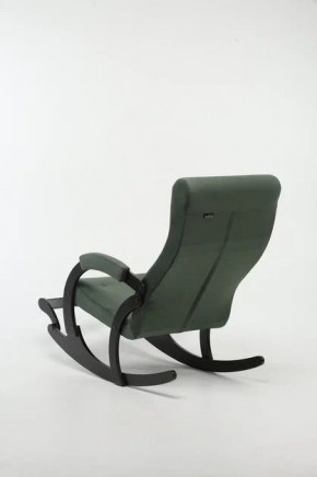 Кресло-качалка МАРСЕЛЬ 33-Т-AG (зеленый) в Кургане - kurgan.ok-mebel.com | фото 2