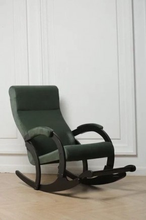 Кресло-качалка МАРСЕЛЬ 33-Т-AG (зеленый) в Кургане - kurgan.ok-mebel.com | фото 3