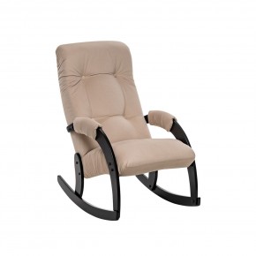 Кресло-качалка Модель 67 Венге, ткань V 18 в Кургане - kurgan.ok-mebel.com | фото 2