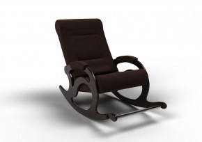 Кресло-качалка Тироль 12-Т-ГР (ткань/венге) ГРАФИТ в Кургане - kurgan.ok-mebel.com | фото