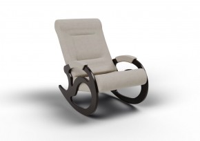 Кресло-качалка Вилла 11-Т-ГР (ткань/венге) ГРАФИТ в Кургане - kurgan.ok-mebel.com | фото 1