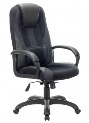 Кресло компьютерное BRABIX PREMIUM "Rapid GM-102" (экокожа/ткань, черное/серое) 532105 в Кургане - kurgan.ok-mebel.com | фото