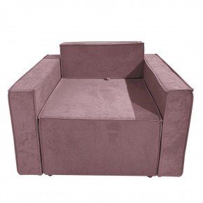 Кресло-кровать Принц КК1-ВР (велюр розовый) в Кургане - kurgan.ok-mebel.com | фото 1
