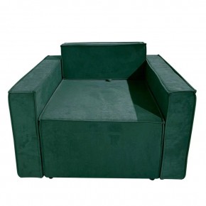 Кресло-кровать Принц КК1-ВЗ (велюр зеленый) в Кургане - kurgan.ok-mebel.com | фото