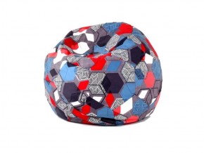 Кресло-мешок Мяч M (Geometry Slate) в Кургане - kurgan.ok-mebel.com | фото