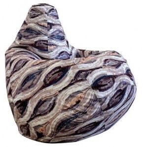 Кресло-мешок Перья XL в Кургане - kurgan.ok-mebel.com | фото 1