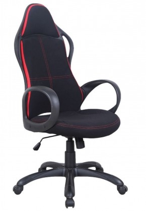 Кресло офисное BRABIX PREMIUM "Force EX-516" (ткань черное/вставки красные) 531571 в Кургане - kurgan.ok-mebel.com | фото 1