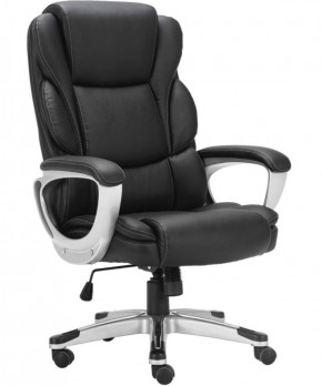 Кресло офисное BRABIX PREMIUM "Rest EX-555" (пружинный блок, экокожа, черное) 531938 в Кургане - kurgan.ok-mebel.com | фото