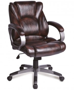 Кресло офисное BRABIX "Eldorado EX-504" (коричневое) 530875 в Кургане - kurgan.ok-mebel.com | фото