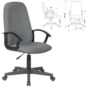 Кресло офисное BRABIX "Element EX-289", ткань, серое, 532093 в Кургане - kurgan.ok-mebel.com | фото 2