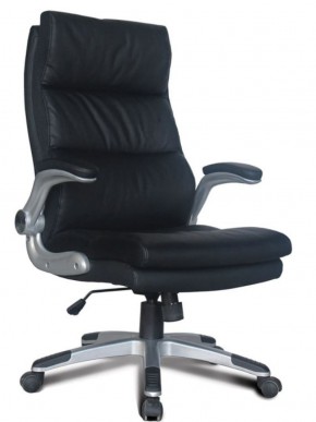 Кресло офисное BRABIX "Fregat EX-510" (рециклированная кожа, черное) 530863 в Кургане - kurgan.ok-mebel.com | фото