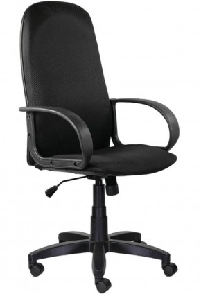 Кресло офисное BRABIX "Praktik EX-279" (ткань JP/кожзам, черное) 532019 в Кургане - kurgan.ok-mebel.com | фото