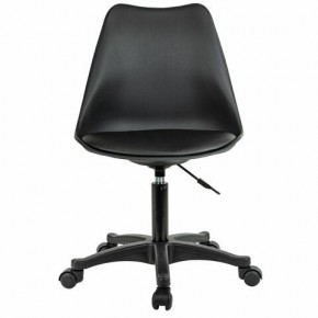 Кресло стул BRABIX "Eames MG-310 PL", пластик черный, экокожа черная, 532927 в Кургане - kurgan.ok-mebel.com | фото