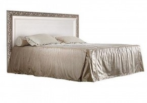 Кровать 2-х спальная (1,4 м) Тиффани штрих-лак/серебро (ТФКР140-1) в Кургане - kurgan.ok-mebel.com | фото