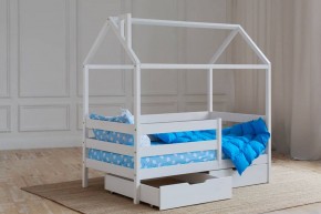 Кровать-домик 80*190 Белый в Кургане - kurgan.ok-mebel.com | фото 4