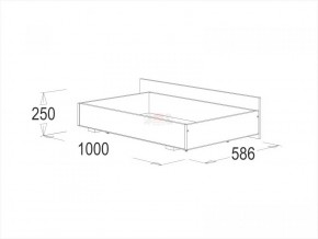 Кровать двойная Ольга 1Н + 2-а ящика (1200*2000) в Кургане - kurgan.ok-mebel.com | фото 3