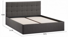 Кровать двуспальная Джоли с ПМ Тип 1 в Кургане - kurgan.ok-mebel.com | фото 4