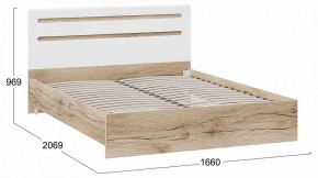 Кровать двуспальная Фьюжн ТД-260.01.03 в Кургане - kurgan.ok-mebel.com | фото 3