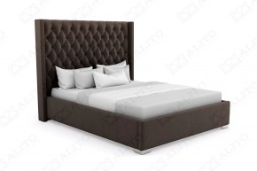 Кровать Эдем Люкс интерьерная +основание (160х200) в Кургане - kurgan.ok-mebel.com | фото 3