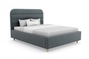 Кровать Эквадор Люкс интерьерная +основание (140х200) в Кургане - kurgan.ok-mebel.com | фото 9