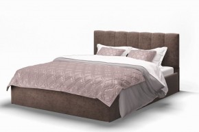 Кровать Элен 1200*2000 Rock 05 (коричневый) в Кургане - kurgan.ok-mebel.com | фото