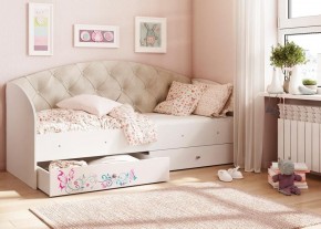 Кровать Эльза (без бортика) на щитах в Кургане - kurgan.ok-mebel.com | фото 7