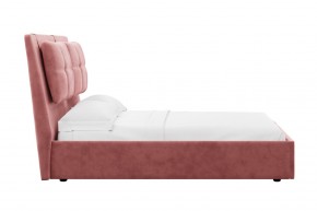 Кровать Ester 1400 с основанием и ПМ (Ультра коралл) Модель 311 в Кургане - kurgan.ok-mebel.com | фото 3