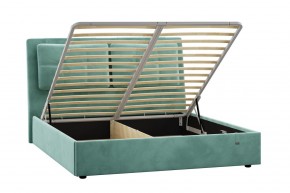 Кровать Ester 1800 с основанием и ПМ (Ультра Минт) Модель 311 в Кургане - kurgan.ok-mebel.com | фото 2