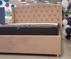 Кровать Франческа + Решетка+ПМ+Дно (1400) в Кургане - kurgan.ok-mebel.com | фото 2
