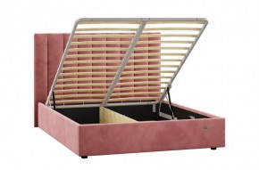 Кровать Ingrid 1600 с основанием и ПМ (Ультра коралл) Модель 312 в Кургане - kurgan.ok-mebel.com | фото 2