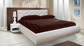 Кровать Интерьерная 1800 с ПМ (ткань 2 кат) в Кургане - kurgan.ok-mebel.com | фото