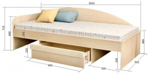 Кровать Изгиб в Кургане - kurgan.ok-mebel.com | фото 2