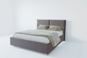 Кровать Корсика с ПМ 800 (велюр темно-серый) в Кургане - kurgan.ok-mebel.com | фото 2