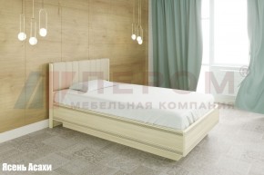 Кровать КР-1011 с мягким изголовьем в Кургане - kurgan.ok-mebel.com | фото