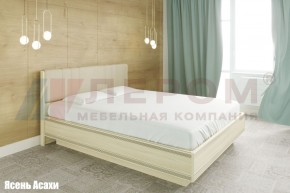 Кровать КР-1013 с мягким изголовьем в Кургане - kurgan.ok-mebel.com | фото