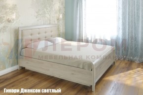 Кровать КР-1033 с мягким изголовьем в Кургане - kurgan.ok-mebel.com | фото
