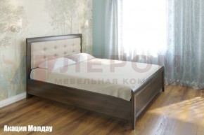Кровать КР-1033 с мягким изголовьем в Кургане - kurgan.ok-mebel.com | фото 2