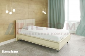Кровать КР-2012 с мягким изголовьем в Кургане - kurgan.ok-mebel.com | фото 1
