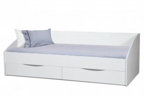 Кровать одинарная "Фея - 3" симметричная New (2000Х900) белая в Кургане - kurgan.ok-mebel.com | фото
