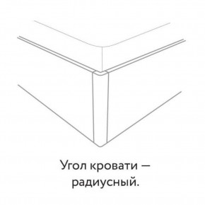 Кровать "Бьянко" БЕЗ основания 1600х2000 в Кургане - kurgan.ok-mebel.com | фото 3