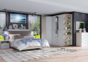 Кровать "Милана" с мягкой спинкой БЕЗ основания 1600х2000 в Кургане - kurgan.ok-mebel.com | фото 2