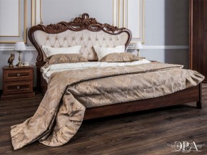 Кровать с мягким изголовьем Афина 1600 (караваджо) в Кургане - kurgan.ok-mebel.com | фото 1