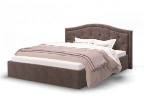Кровать Стелла 1400*2000 Rock 05 (коричневый) в Кургане - kurgan.ok-mebel.com | фото