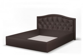 Кровать Стелла 1600*2000 Rock 05 (коричневый) в Кургане - kurgan.ok-mebel.com | фото 2