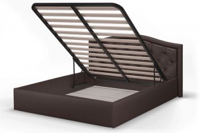 Кровать Стелла 1600*2000 Rock 05 (коричневый) в Кургане - kurgan.ok-mebel.com | фото 4