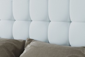 Кровать Венеция с ПМ 900 (экокожа белая) в Кургане - kurgan.ok-mebel.com | фото 3