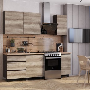 Кухня Энигма 1.6 м (венге/дуб каньон) в Кургане - kurgan.ok-mebel.com | фото