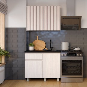 Кухня Тренд 1.0 м (Ясень белый) в Кургане - kurgan.ok-mebel.com | фото